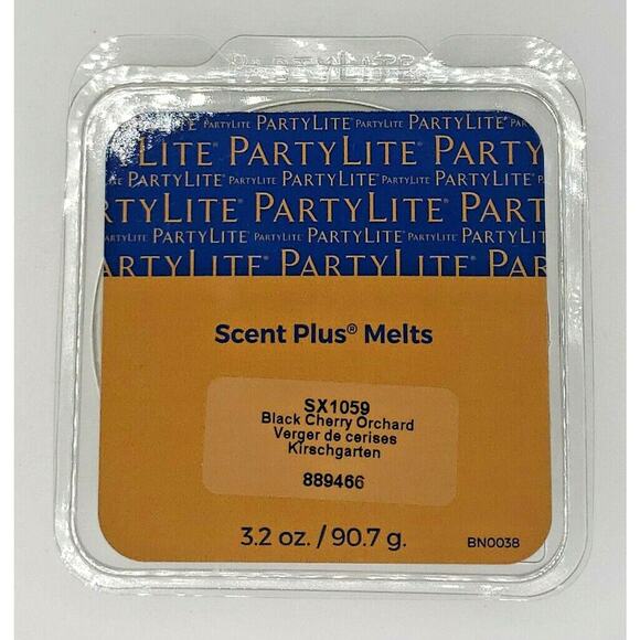PartyLite Scent Plus Melts 9pc Retired Black Cherry Orchard P7E/SX1059/Bin 21,23 - Picture 1 of 2